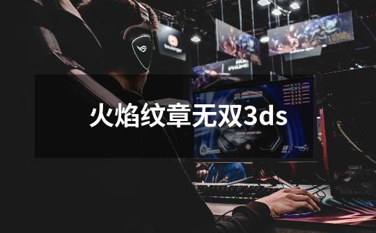 火焰纹章无双3ds-第1张-游戏资讯-丘大网